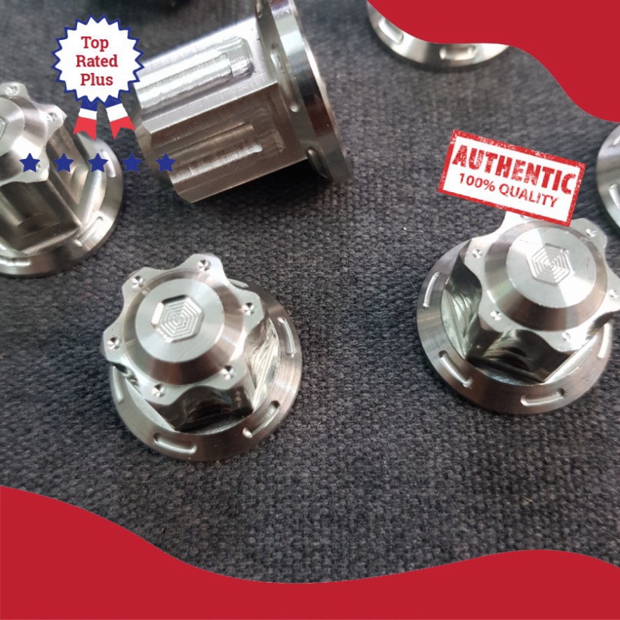 [HCM XẢ KHO MÙA DỊCH] Tán Salaya, ốc salaya inox CNC gắn cốt bánh, cốt phuộc xe máy ( ĐẦY ĐỦ SIZE )