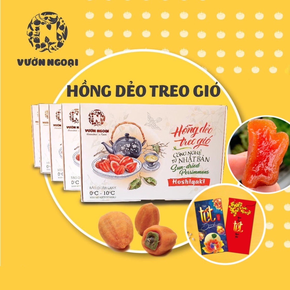 Vườn Ngoại-Hồng treo gió
