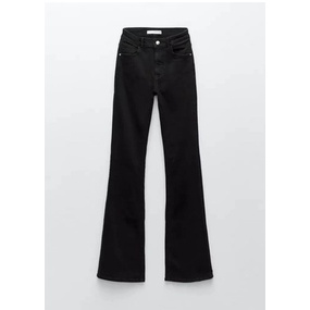 QUẦN JEANS BÒ ZARA XUẤT DƯ NỮ ỐNG LOE CẠP CAO MÀU XANH/ĐEN - 5862/194