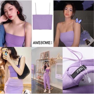 Zara áo dây cọng bún auth có sẵn đủ sz ạ newtag