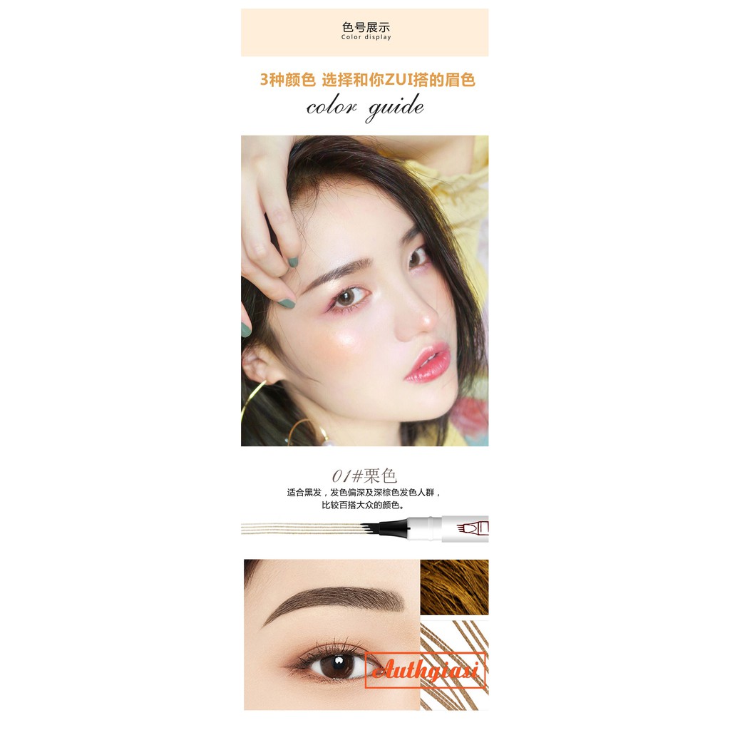 Chì kẻ mày gảy phẩy sợi 4D Novo Fashion Eyebrows | BigBuy360 - bigbuy360.vn