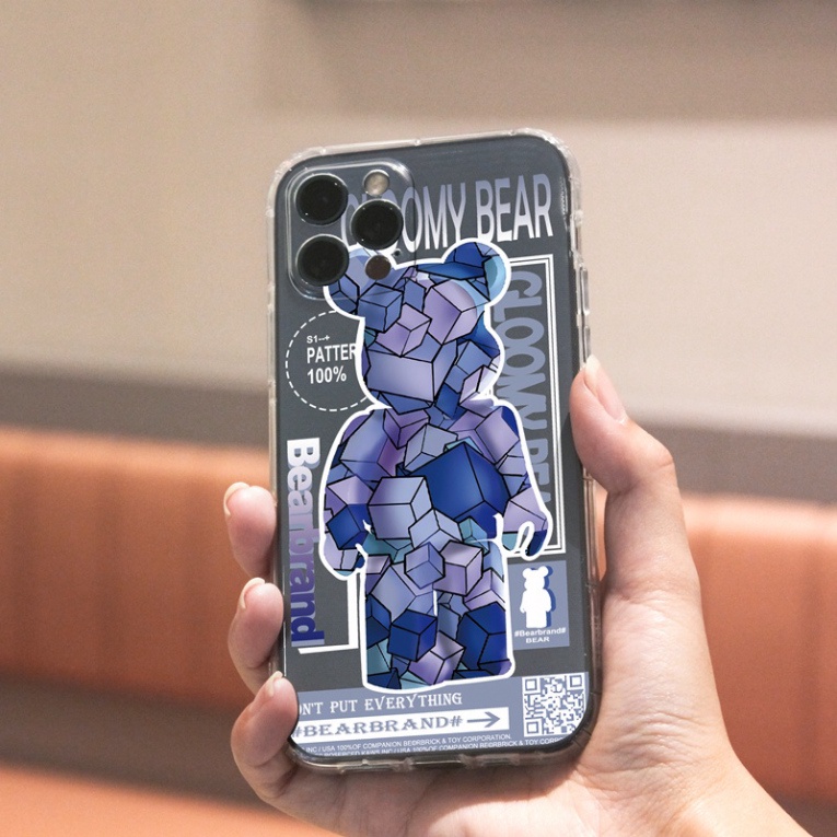 Ốp lưng iphone 6, 6s plus, 7 8 Plus, X, XS, XR, XSMAX, 11, 12, 13 PROMAX TRONG SUỐT BEARBRICH PKVN