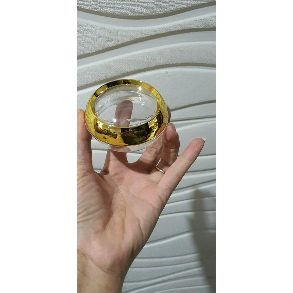 Hũ 50g đựng mỹ phẩm màu vàng, đựng safaron, đựng viên nang