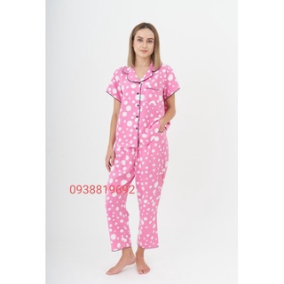 Bộ mặc nhà pijama lụa có bigsize