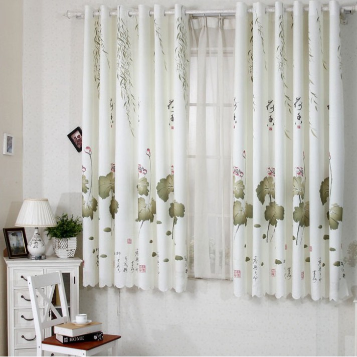 Rèm vải cho cửa ngắn nhiều mẫu