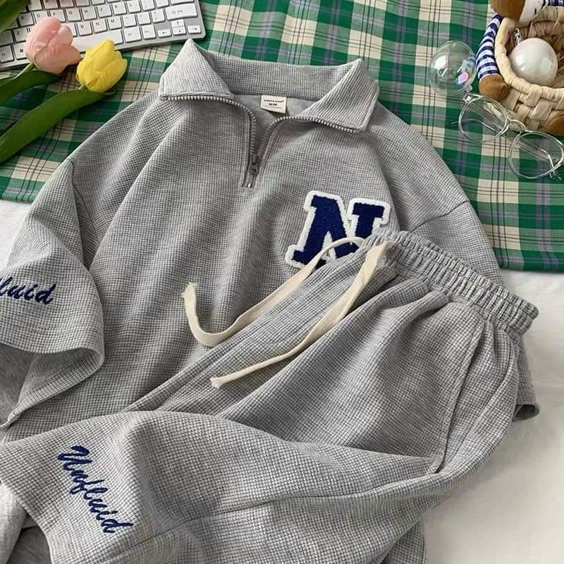 Bộ cổ bẻ thêu N KA6