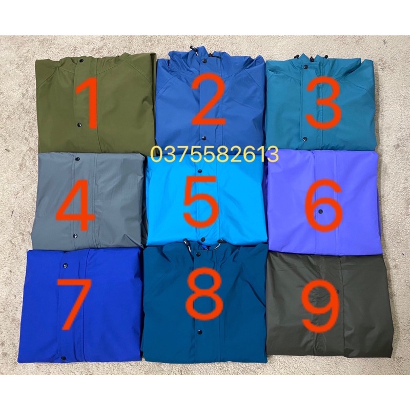 Áo mưa măng tô nữ 2 lớp xuất khẩu