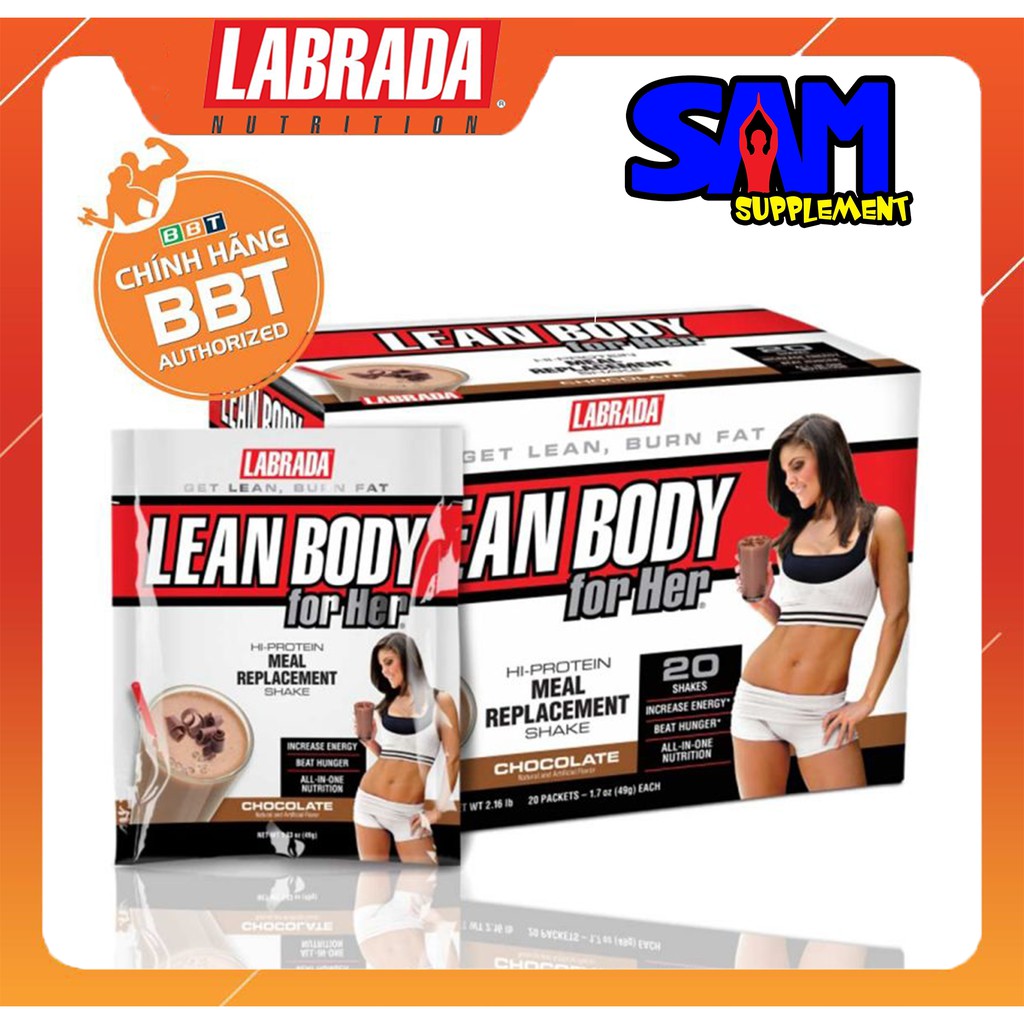 Labrada LeanBody For Her - Bữa ăn thay thế cho phái đẹp - Hàng chính hãng BBT