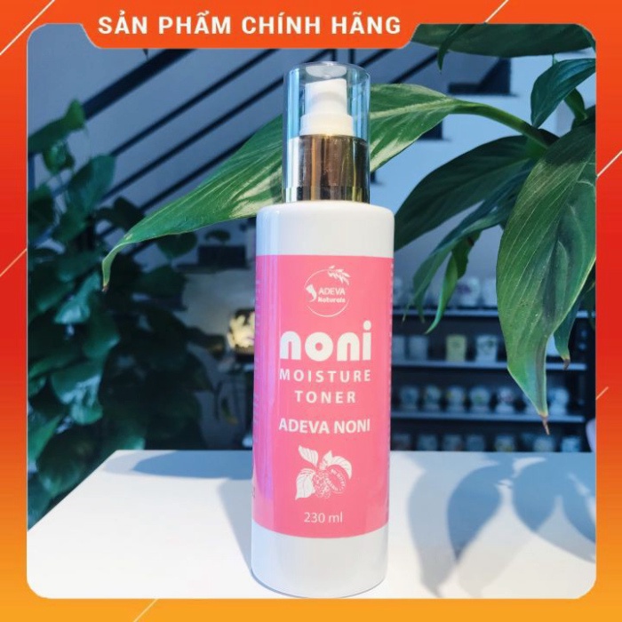 Nước cân bằng da ⚡FREESHIP⚡Xịt khoáng Trái nhàu không cồn, cấp nước cho da căng mọng - 230 ml - Adeva Noni