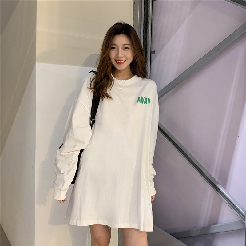 SUXI Áo Thun Nữ Cổ Tròn In Chữ Nhiều Màu