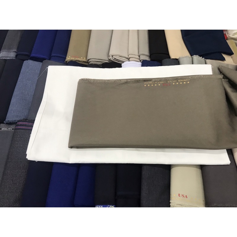 Vải Kaki USA - Màu Cổ Điển - Mềm mại Dễ chịu - Vải May Quần Thô Nam Cao Cấp - Vải May Quần Ngố Nam - Hoàn Thể Lào Cai