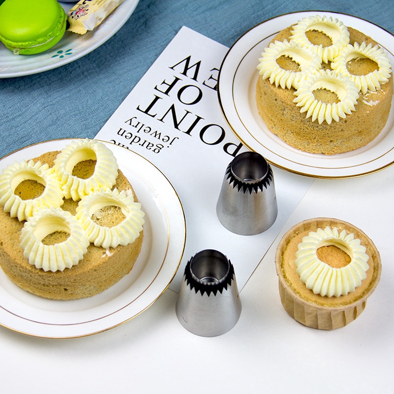 Đuôi Bắt Bông Kem Trang Trí Bánh Bằng Thép Không Gỉ