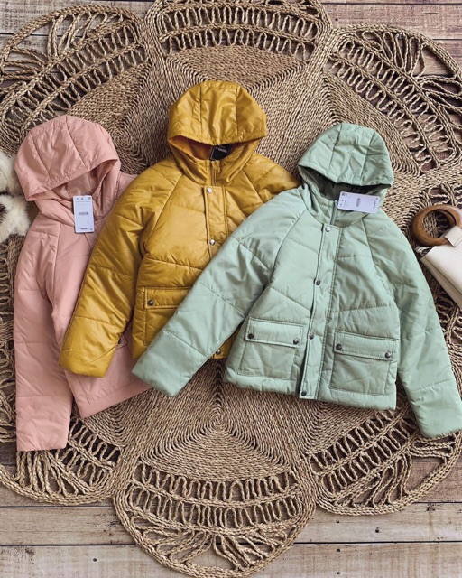 (SALE XẢ HÀNG) Áo phao đủ 4 màu pastel chất dày dặn