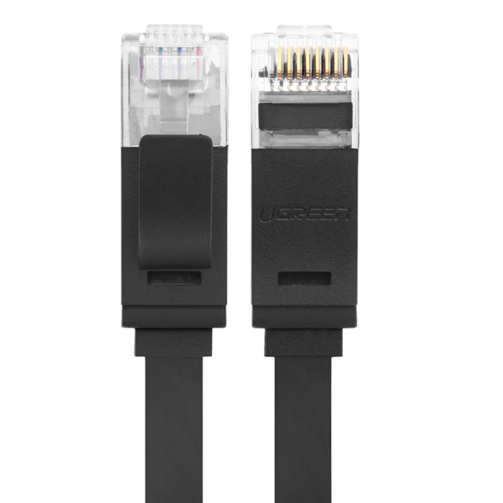 UGREEN NW104 - Dây cáp mạng 2 đầu đúc Cat 6 UTP dạng dẹt, dài từ 0.5-8m ✔HÀNG CHÍNH HÃNG ✔