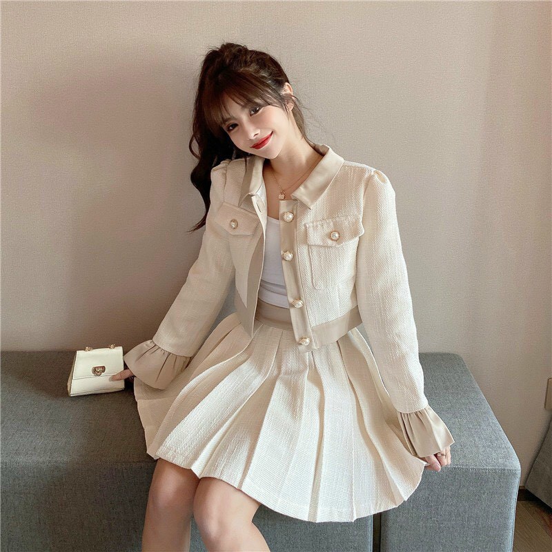 Áo khoác nữ kiểu Hàn - Áo khoác kiểu nữ thời trang | BigBuy360 - bigbuy360.vn