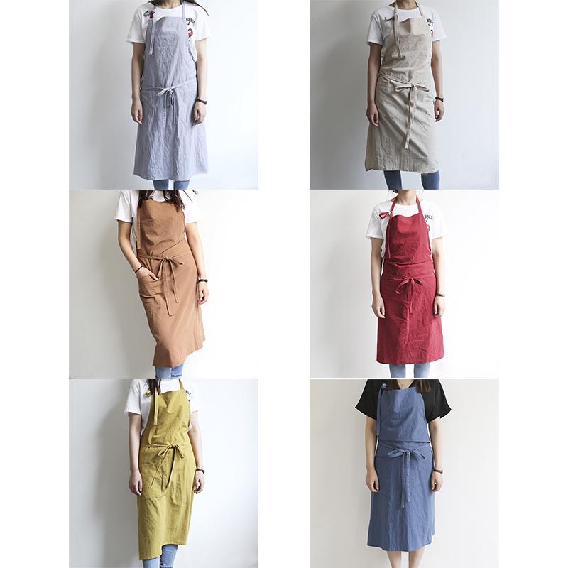 Tạp Dề Cotton Phong Cách Nhật Bản