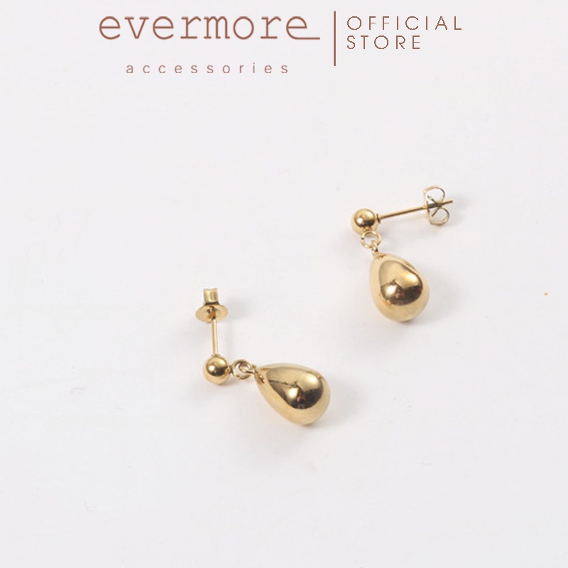 Bông tai cao cấp hình giọt nước EVERMORE sang trọng, minimalism - H054
