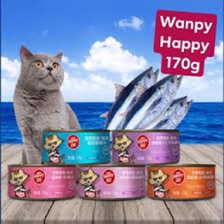 Pate Wanpy Bò Gà Cá Ngừ Xay Mịn Hộp 95gr Dùng Cho Mèo Bé,Lớn