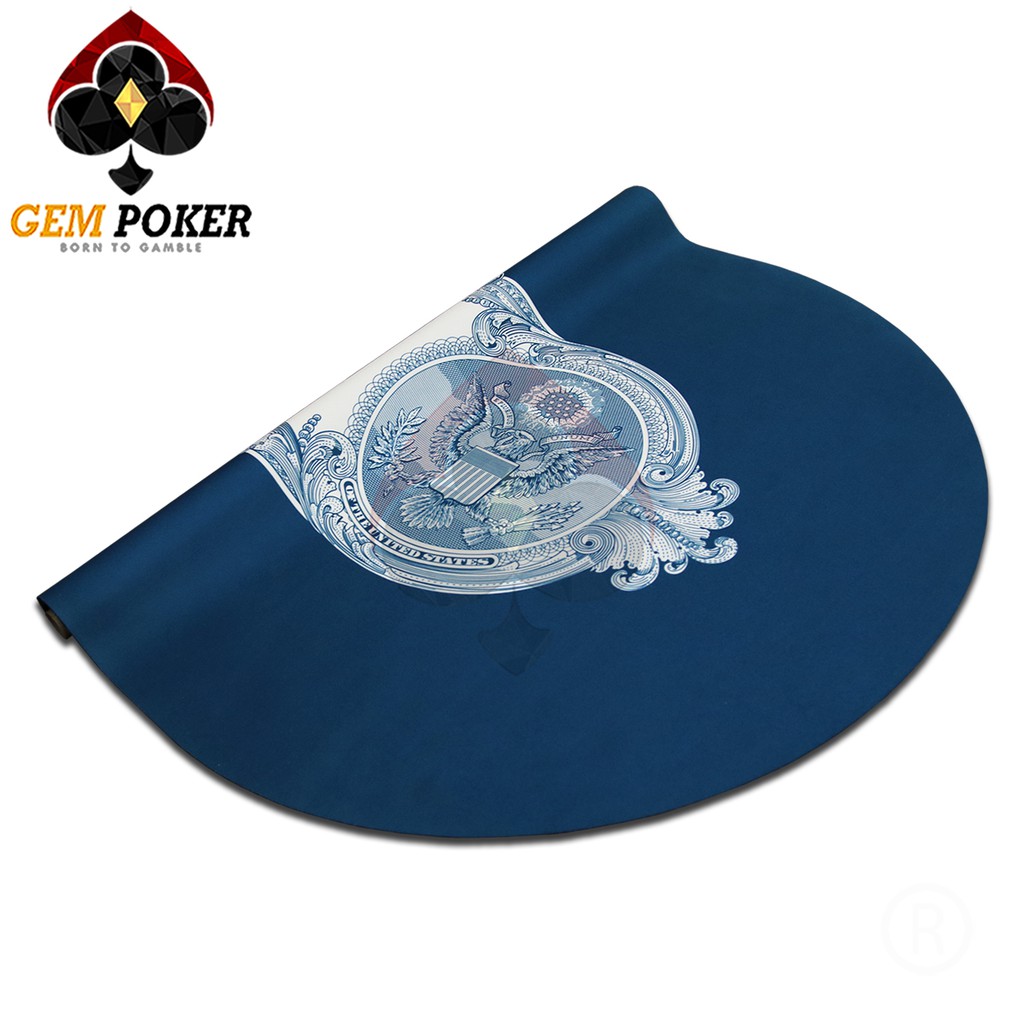 ⚜️ THẢM CAO SU POKER OVAL - GEM DOLLAR® CAO CẤP ⚜️