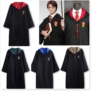 Áo choàng có cà vạt hóa trang nhân vật Harry Potter thời trang