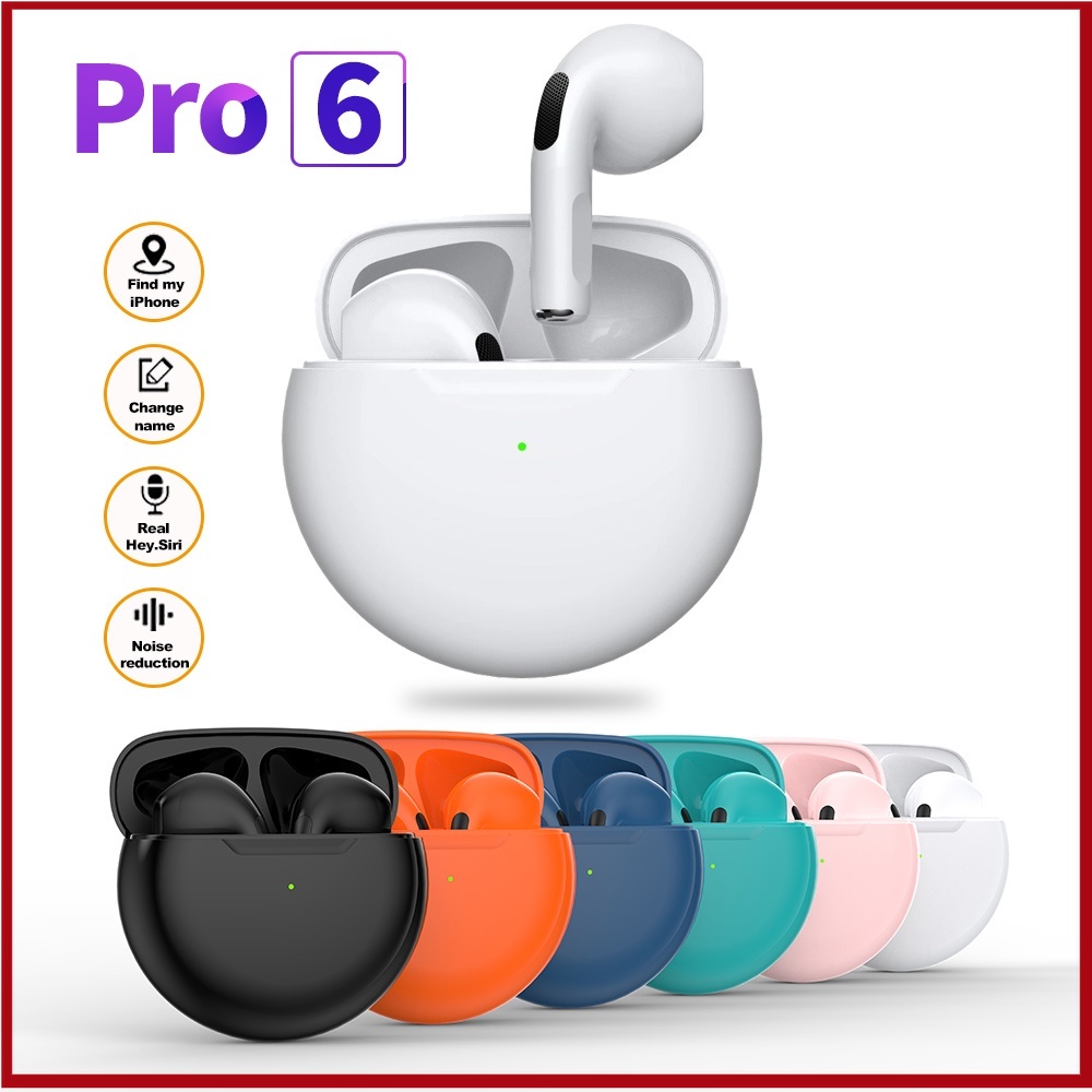 Tai nghe không dây NUOWA Pro 6 TWS kết nối Bluetooth kèm micro