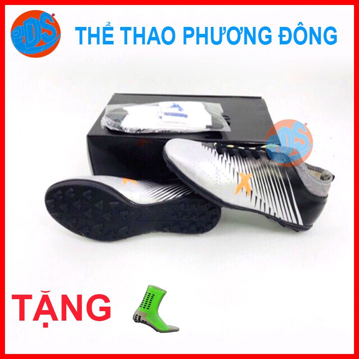 Giày Đá Bóng sân cỏ nhân tạo ADI***DAS X -Tặng Tất- KHÂU ĐẾ 100% - đế cao su siêu bền-giày đá bóng đá banh