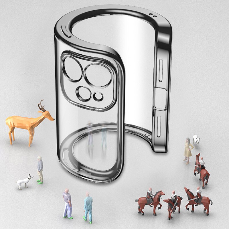 Ốp điện thoại silicon mạ điện dáng vuông cổ điển sang trọng cho For iPhone 14 13 12 11 Pro Max iPhone X XS XR 78Plus SE2020 | BigBuy360 - bigbuy360.vn