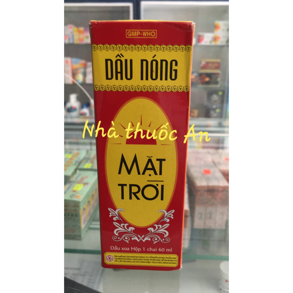 Dầu nóng Mặt Trời 60mi