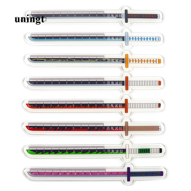 Thước nhựa họa tiết hoạt hình dễ thương dành cho học sinh