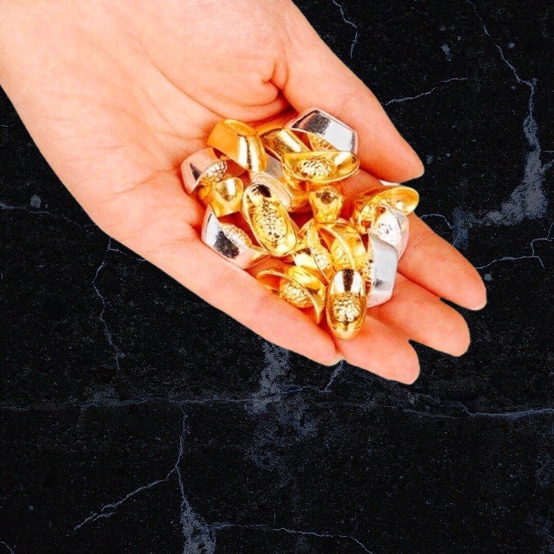 Thỏi vàng Thần tài mạ vàng phong thuỷ tài lộc giàu có | BigBuy360 - bigbuy360.vn