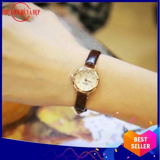 Đồng hồ nữ Yuhao dây da thời trang