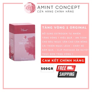 TĂNG VÒNG 1 AMINT - kèm quà xinh + clip massage ấn huyệt ngực + thực đơn