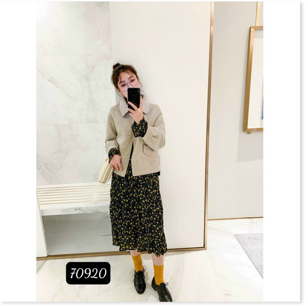 ĐẦM DỰ TIỆC NỮ HỌA TIẾT SIÊU XIINH DÀNH CHO CHỊ EM KME FASHION