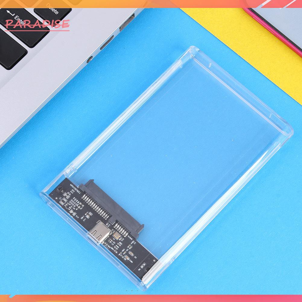 Hộp Đựng Ổ Cứng Ngoài 2.5 Inch Sata Hdd Ssd Kết Nối Usb 3.1 Type-C Ốp