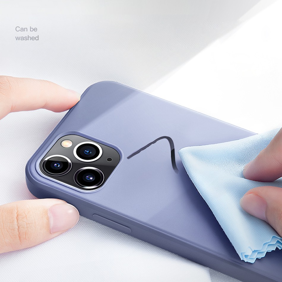 Ốp điện thoại siêu mỏng mặt nhám đẹp mắt cho For iPhone 13 Pro Max 12 Mini