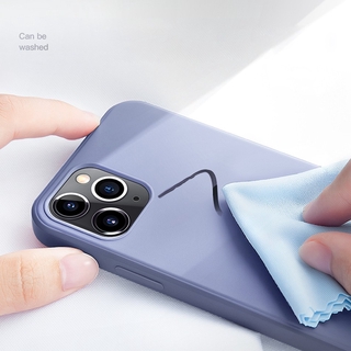 Ốp Lưng Silicone TPU Siêu Mỏng Cho iPhone 13 Pro Max 12 Mini