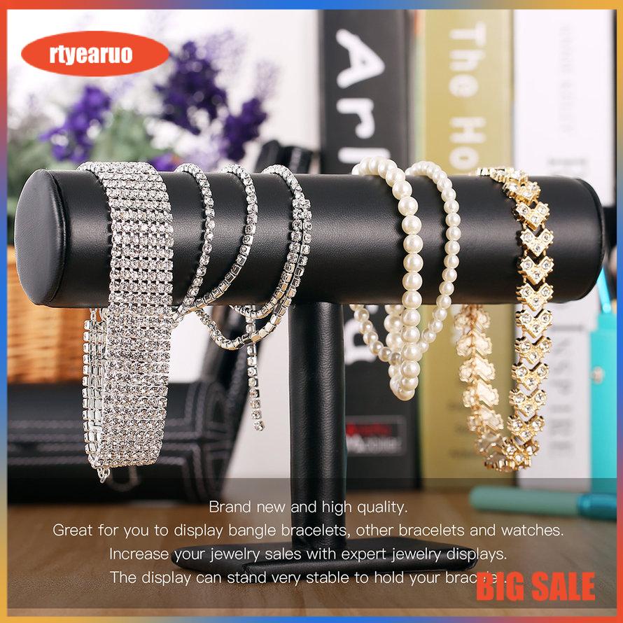 Giá đỡ trưng bày đồng hồ vòng tay Vòng cổ hình chữ T tiện dụng