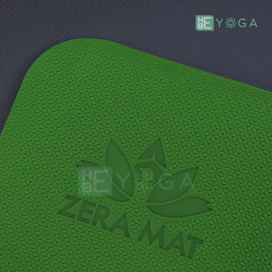 Thảm Yoga ZERA Mats 8mm 1 lớp Màu Xanh Lá Tặng kèm túi đựng