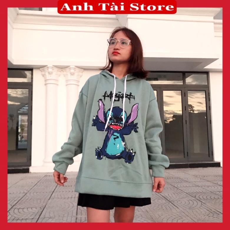 Áo hoodie nam nữ in hình pokemon chất nỉ bông ngoại giày dặn có mũ fom rộng unisex oversize đến 70kg mặc vừa AT 1119 | BigBuy360 - bigbuy360.vn