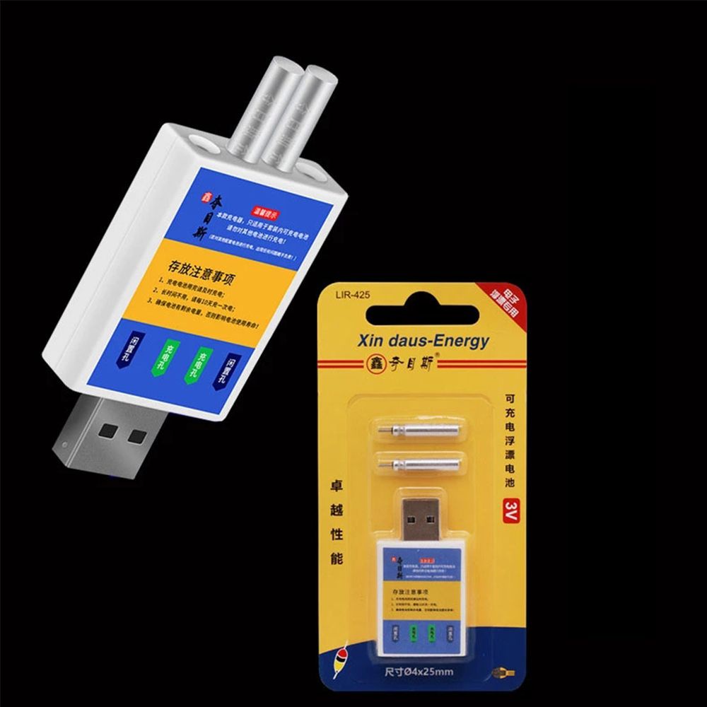 Phao Câu Cá Điện Tử Cổng Sạc Qua USB 4 Lỗ Chất Lượng Cao CR425