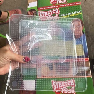 Màng bọc thực phẩm silicon stretch and fresh