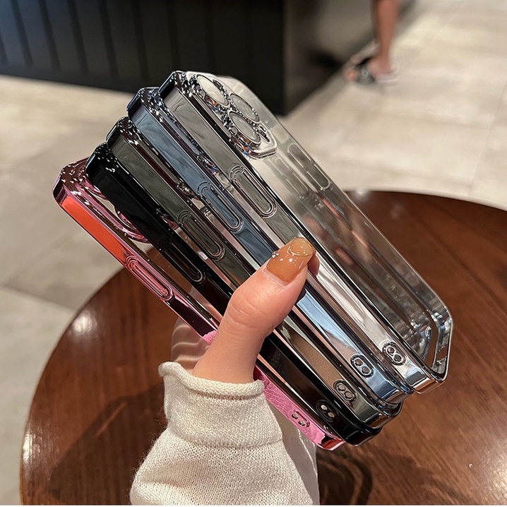 Ốp Điện Thoại Nhựa Cứng Trong Suốt Bảo Vệ camera Cho iPhone 11 Pro MAX/ 13promax/ 12pro/Xsmax