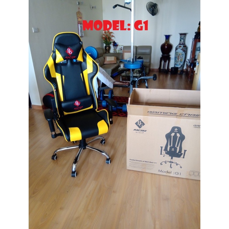 professionall.gym19 - (HÀNG TỒN KHO)-MẪU GIAO NGẪU NHIÊN - GHẾ CHƠI GAME CAO CẤP DÀNH CHO GAME THỦ