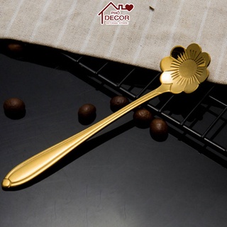 [Mã BMLTB35 giảm đến 35K đơn 99K] Thìa Hoa mai Phố Decor Chất Liệu Inox Cao Cấp Sử Dụng Pha Khuấy Tiện Dụng