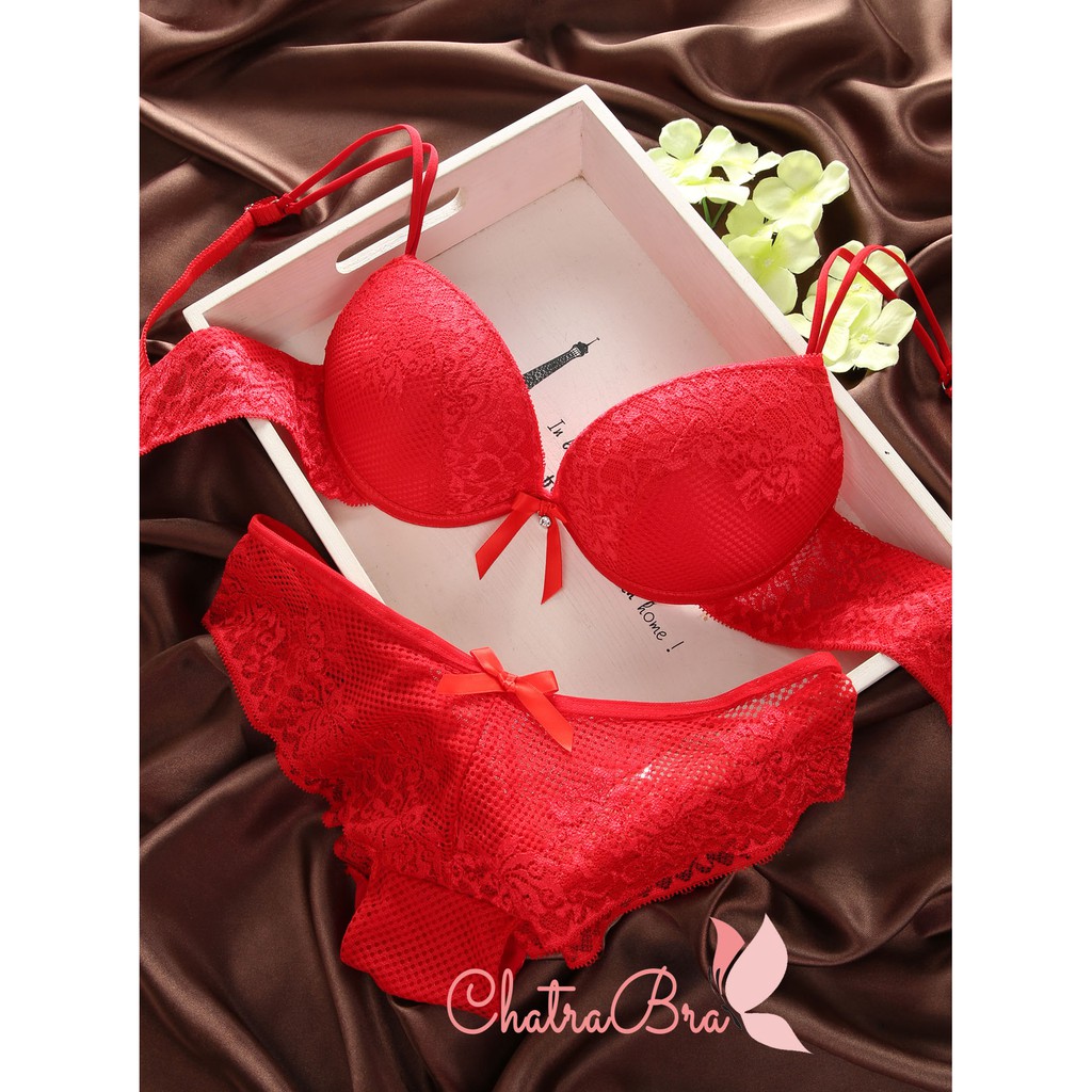 [Freeship 50k] Bộ đồ lót ren có gọng cực kì gợi cảm quyến rũ