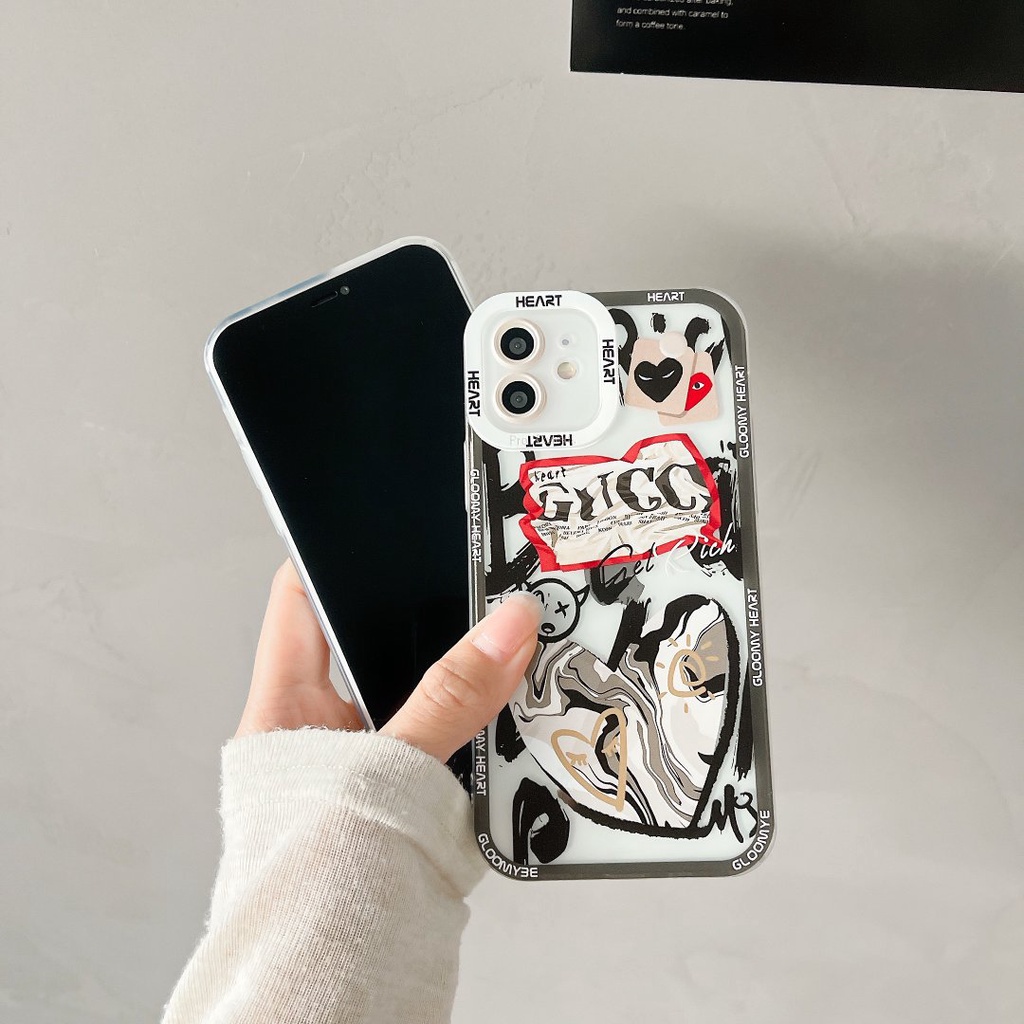 Ốp lưng iphone ✨DECASE's ✨họa tiết GẤU GU.CCI 6/6plus/6splus/7/7plus/8/8plus/x/xs/11/12/13/pro/max/plus/promax | BigBuy360 - bigbuy360.vn