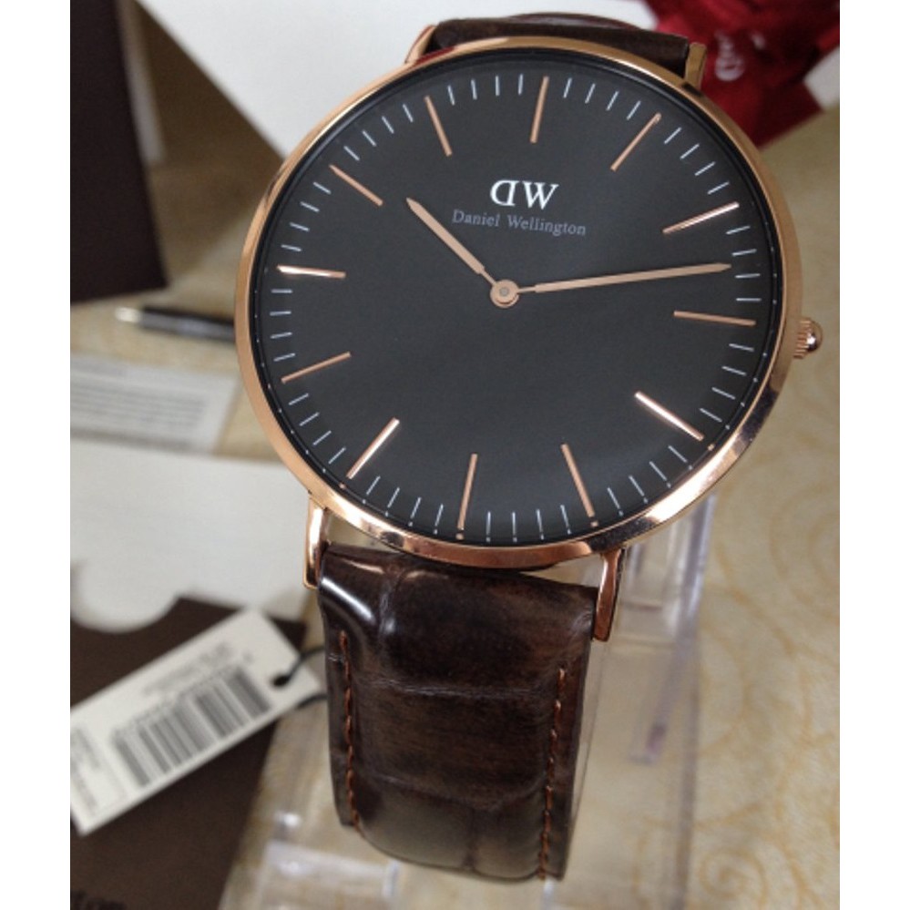 Đồng hồ nam nữ Daniel Wellington Classic Black York DW chính hãng - Lyz watch