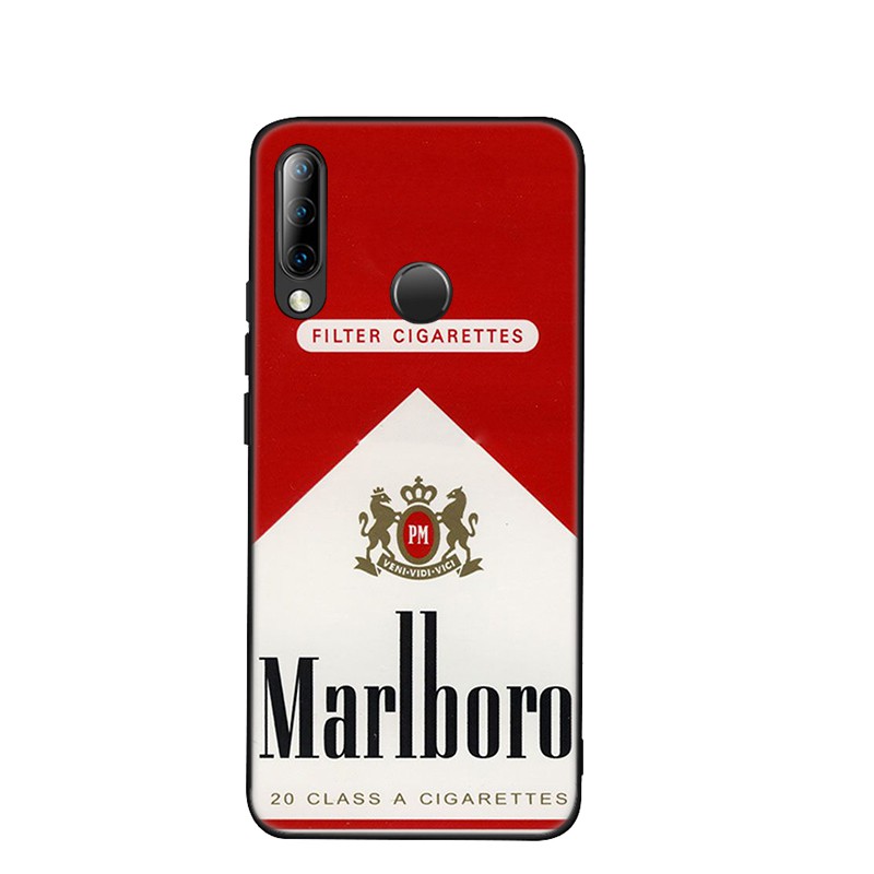 Ốp điện thoại mềm in hình thuốc lá Marlboro 61SF cho Huawei Nova 3i 3 5T 5i 7 SE 4E 4 2i 2 Lite Nova3i Nova5T Nova3