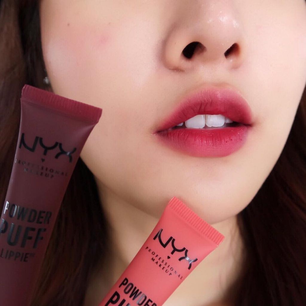 Son kem NYX Professional Makeup Powder Puff Lippie Powder Lip Cream nhiều màu lựa chọn