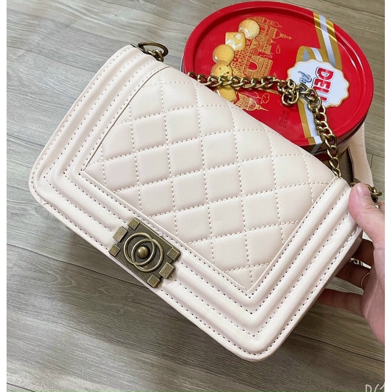 Túi CHANEL sữa quảngchaau cao cấp_Đeo vai,đeo chéo sang chảnh❤️